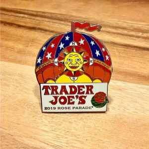 Trader Joe’s Rose Parade Enamel Pin